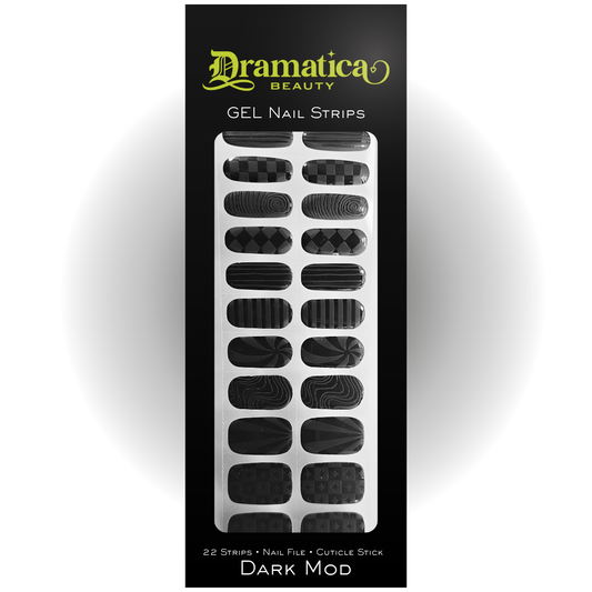 Dark Mod Gel Nail Strips