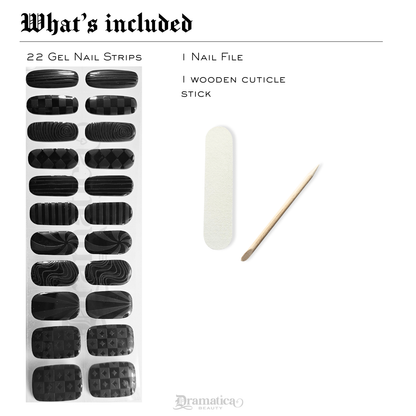 Dark Mod Gel Nail Strips