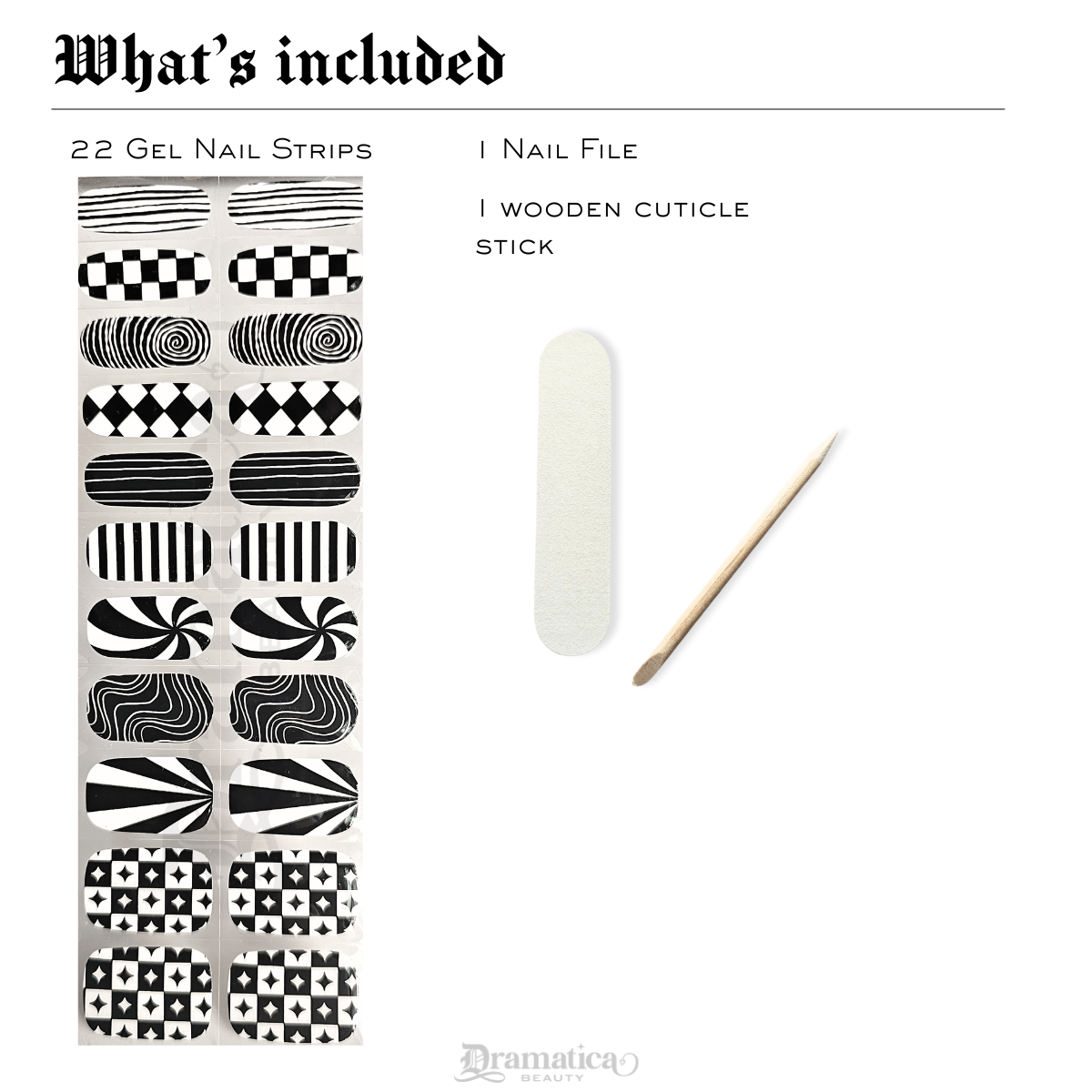 Mod Girl Gel Nail Strips